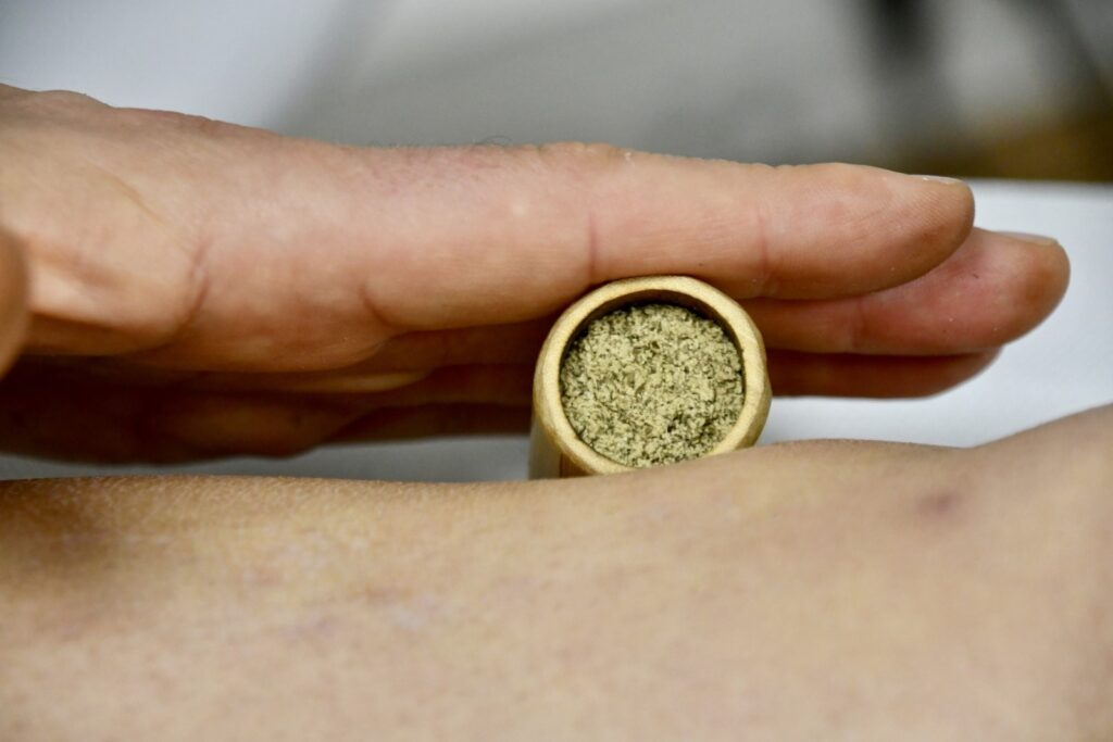 bambuterapia y circulación energética con técnica de bambú